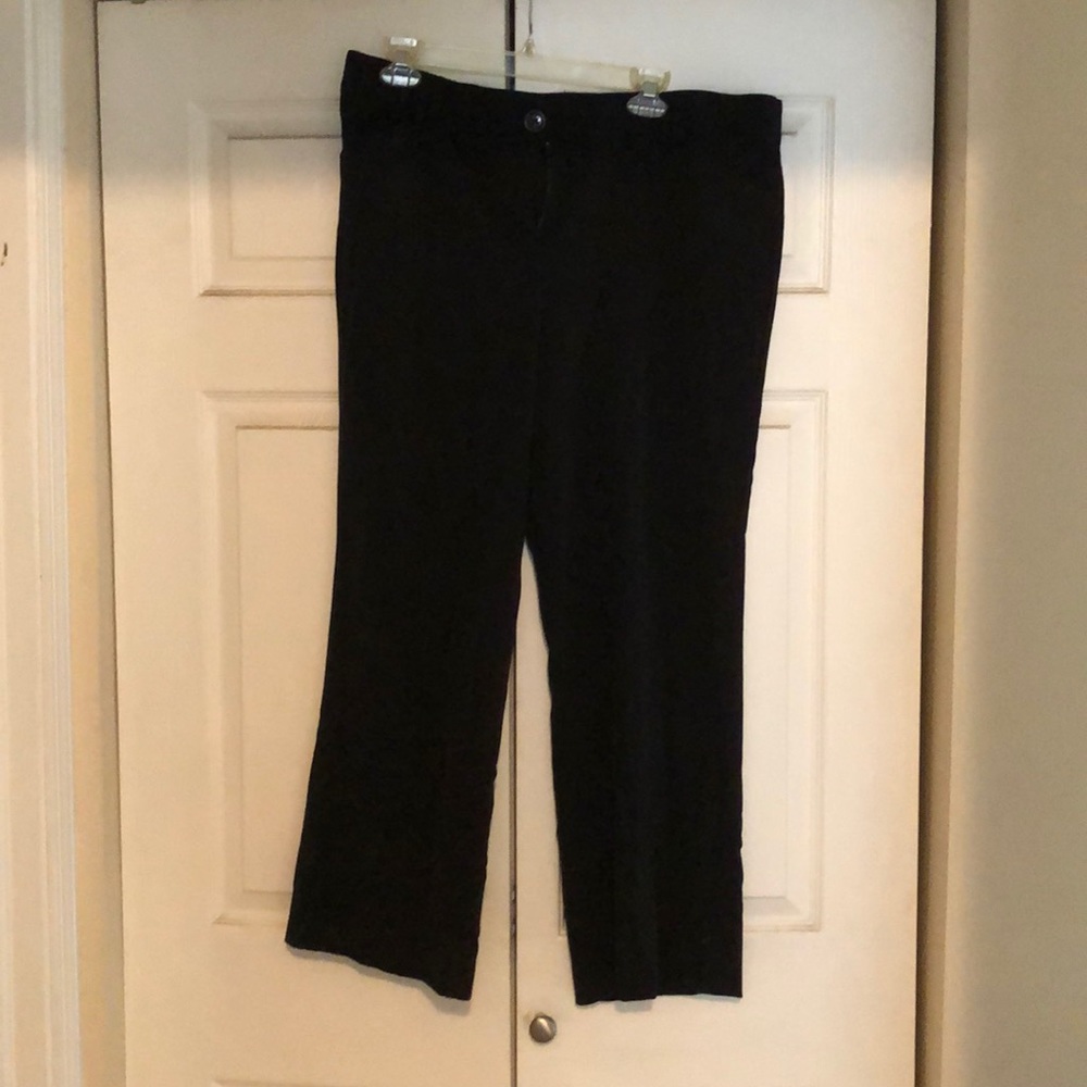 Plain front dress pants